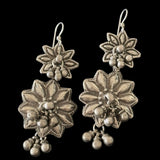 Tribal Antique Dual Floral Earrings