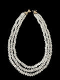 Stonned MultiString Crystal Necklace