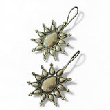 Silver Flower Star Design