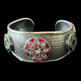 Carved Kundan Cuff