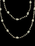 Stonned Pearl Long Necklace