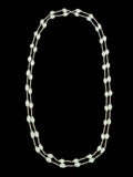 Stonned Pearl Plain Long Necklace