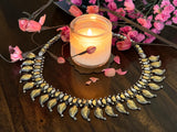 Auric TwoTone Paisley Necklace