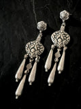 Tribal Multi Long Drop Earrings