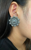 Tribal Carved Big Studs