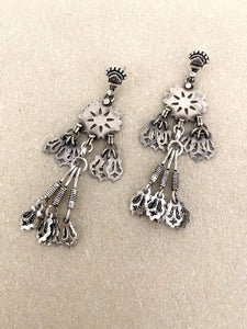 Tribal Leafy Floral Drops