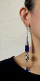Sheesha Earring blue Long drops