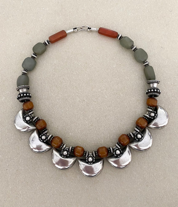 Stonned Agate Necklace