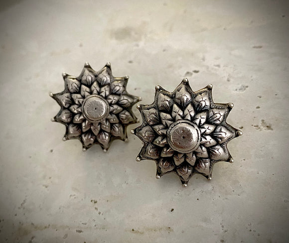 Tribal Floral Studs