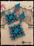 Trendy Turquoise Victorian Drops